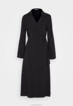 Z62T21 Women Anna Field Day Dress Black - Image 5