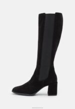 Z62T2200 Women Anna Field Leather Boots Black - Image 2