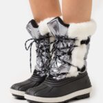 Z62T2215 Women Anna Field Winter Boots Silver