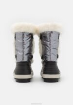 Z62T2215 Women Anna Field Winter Boots Silver - Image 4