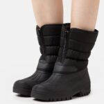 Z62T2218 Women Anna Field Winter Boots Black
