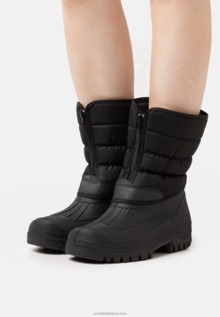 Z62T2218 Women Anna Field Winter Boots Black