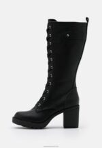 Z62T2220 Women Anna Field Platform Boots Black - Image 2