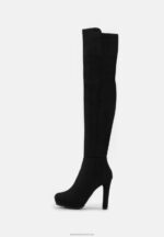 Z62T2227 Women Anna Field Over-The-Knee Boots Black - Image 2