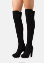 Z62T2227 Women Anna Field Over-The-Knee Boots Black