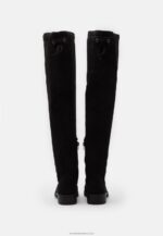 Z62T2229 Women Anna Field Over-The-Knee Boots Black - Image 4