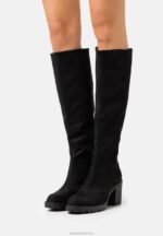 Z62T2235 Women Anna Field Over-The-Knee Boots Black