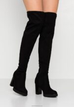 Z62T2236 Women Anna Field Over-The-Knee Boots Black