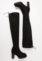 Z62T2236 Women Anna Field Over-The-Knee Boots Black - Image 4