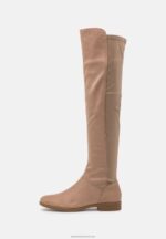 Z62T2237 Women Anna Field Over-The-Knee Boots Beige - Image 2