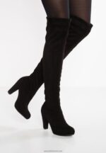 Z62T2238 Women Anna Field High Heeled Boots Black