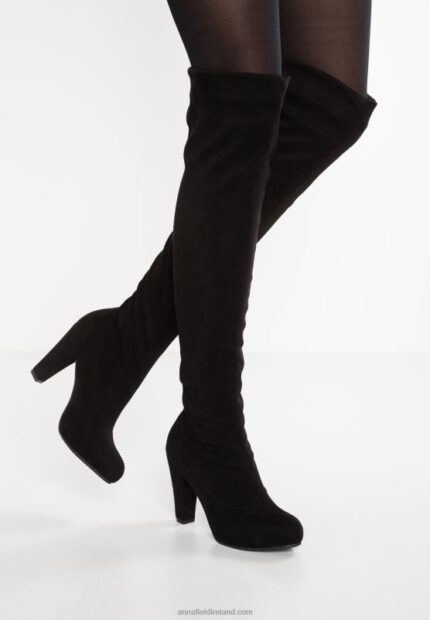 Z62T2238 Women Anna Field High Heeled Boots Black