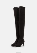 Z62T2240 Women Anna Field Over-The-Knee Boots Black - Image 3