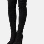Z62T2241 Women Anna Field Platform Boots Black