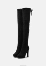 Z62T2241 Women Anna Field Platform Boots Black - Image 3