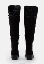 Z62T2245 Women Anna Field Over-The-Knee Boots Black - Image 4
