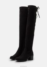 Z62T2246 Women Anna Field Over-The-Knee Boots Black - Image 3
