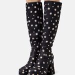 Z62T2250 Women Anna Field Platform Boots Black