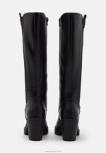 Z62T2254 Women Anna Field Platform Boots Black - Image 4