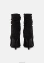 Z62T2259 Women Anna Field High Heeled Ankle Boots Black - Image 4
