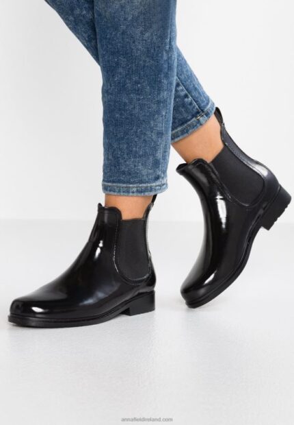 Z62T2261 Women Anna Field Wellies Black