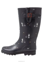 Z62T2265 Women Anna Field Wellies Dark Blue - Image 2