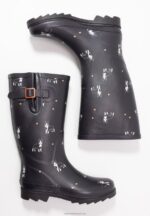 Z62T2265 Women Anna Field Wellies Dark Blue - Image 4