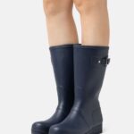 Z62T2267 Women Anna Field Wellies Dark Blue