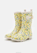 Z62T2269 Women Anna Field Wellies Yellow/Beige - Image 3