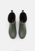 Z62T2272 Women Anna Field Wellies Dark Green - Image 6