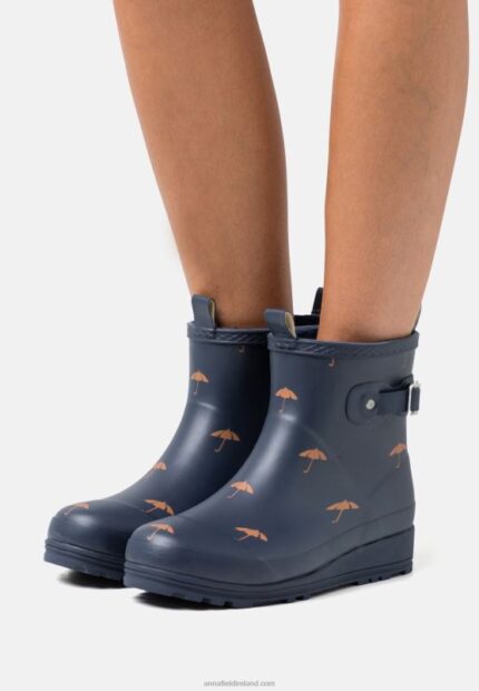 Z62T2273 Women Anna Field Wellies Dark Blue