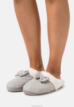 Z62T2275 Women Anna Field Slippers Light Grey