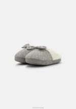 Z62T2275 Women Anna Field Slippers Light Grey - Image 3