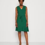Z62T22 Women Anna Field Day Dress Green