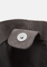 Z62T2303 Women Anna Field Leather Handbag Anthracite - Image 4