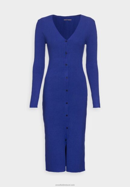 Z62T235 Women Anna Field Jumper Dress Blue