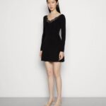 Z62T236 Women Anna Field Jumper Dress Black