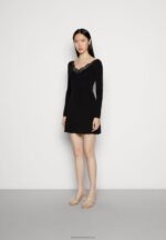 Z62T236 Women Anna Field Jumper Dress Black