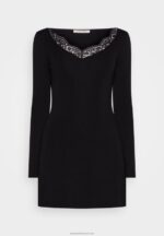 Z62T236 Women Anna Field Jumper Dress Black - Image 5