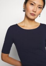 Z62T242 Women Anna Field Basic T-Shirt Maritime Blue - Image 5