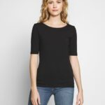 Z62T245 Women Anna Field Basic T-Shirt Black