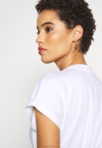 Z62T246 Women Anna Field Basic T-Shirt White - Image 5