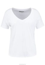Z62T247 Women Anna Field Basic T-Shirt White - Image 4