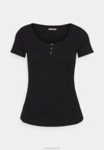 Z62T248 Women Anna Field Basic T-Shirt Black