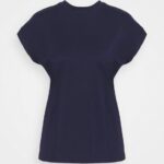 Z62T254 Women Anna Field Basic T-Shirt Dark Blue