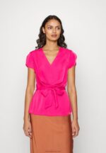 Z62T262 Women Anna Field Print T-Shirt Pink
