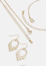 Z62T2653 Women Anna Field Set Earrings Gold-Coloured - Image 2