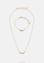 Z62T2654 Women Anna Field Set Necklace Gold-Coloured