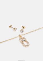 Z62T2656 Women Anna Field Set Earrings Gold-Coloured - Image 3