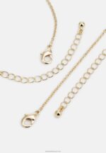 Z62T2657 Women Anna Field Set Necklace Gold-Coloured - Image 2